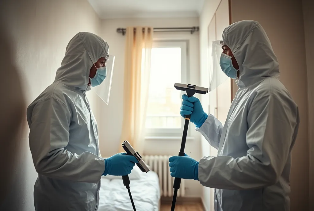Residuos biosanitarios tras una limpieza forense: envasado, salida y destino