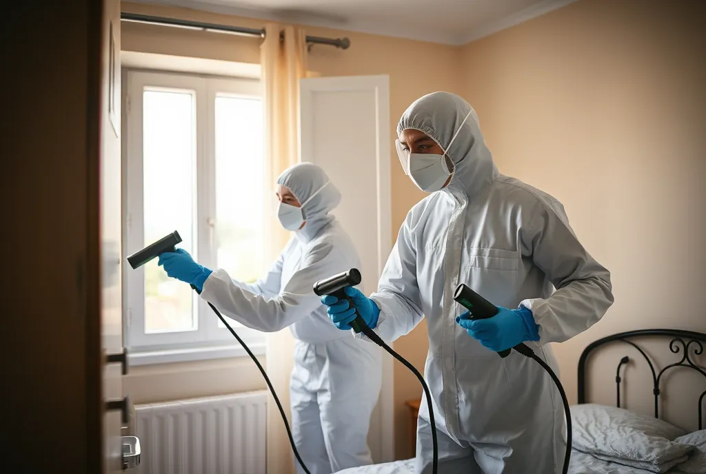 Limpieza forense en un edificio de vecinos: portal, garaje y administrador