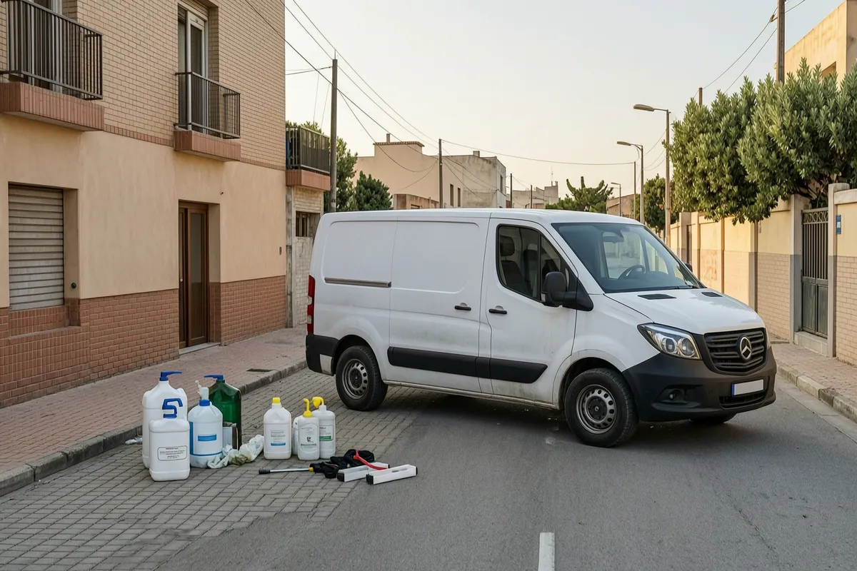 Vehículo de trabajo en Torrent